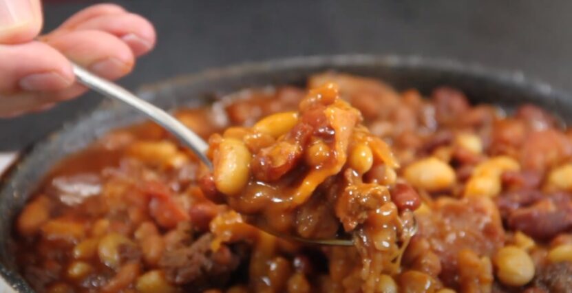 Calico baked beans oven recipe