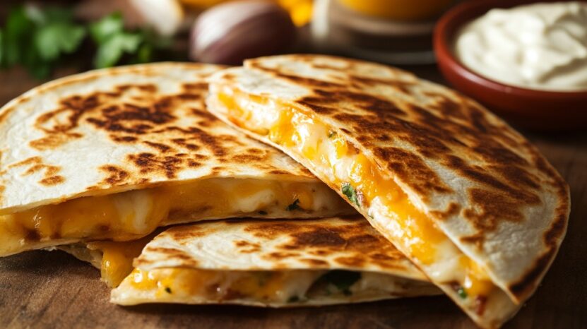 Cheese quesadillas - How to Reheat them in Air Fryer