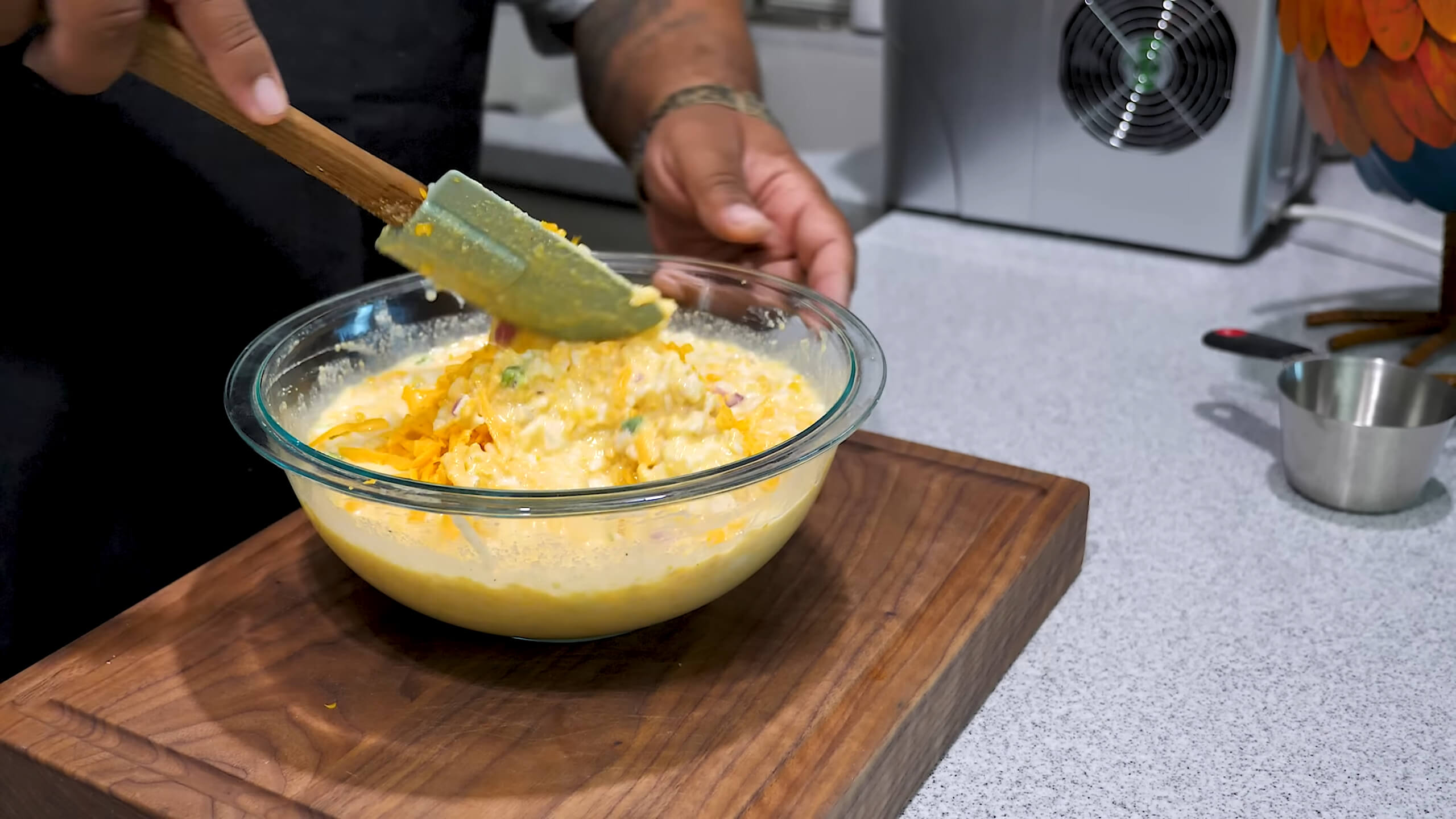 Step by Step Instruction for Jalapeño Cornbread