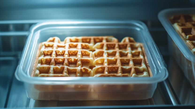 Proper Storage Recommendations for frozen waffles